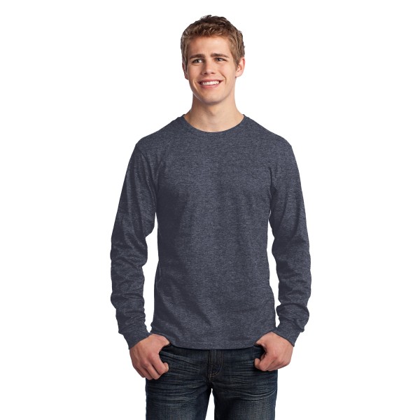 PC54LS Port & Co Heather Navy