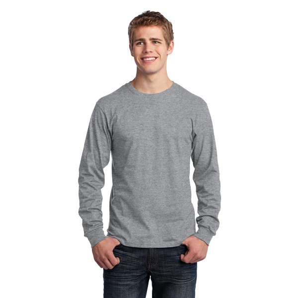 PC54LS Port & Co Athletic Heather