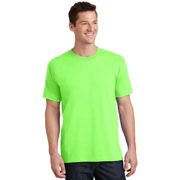 PC54T Port & Co Neon Green