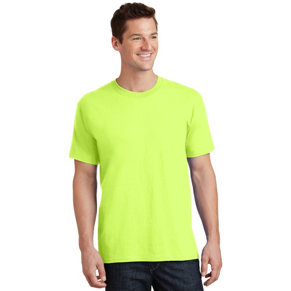 PC54T Port & Co Neon Yellow