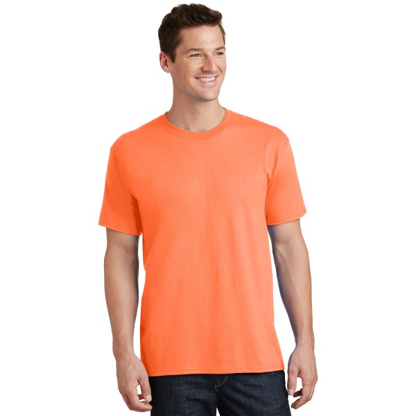 PC54T Port & Co Neon Orange