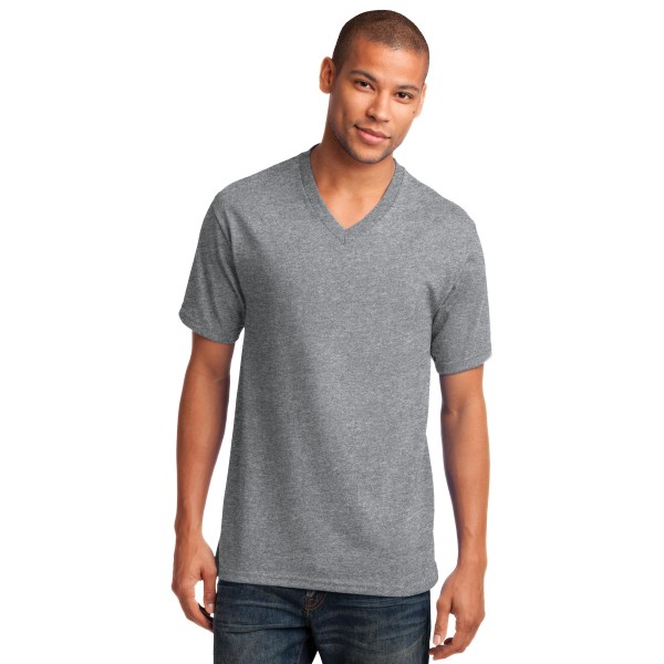 PC54V Port & Co Athletic Heather