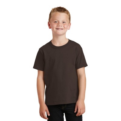 Port & Co PC54Y Dark Chocolate Brown