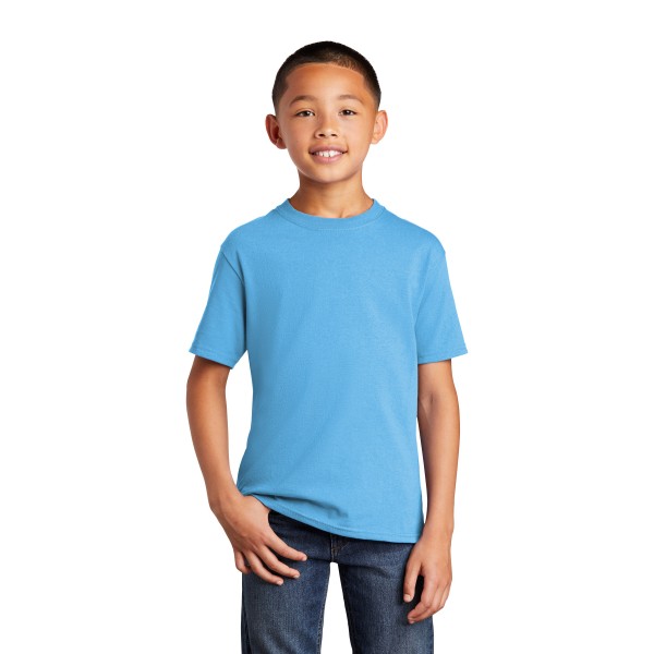 PC54YDTG Port & Co Aquatic Blue