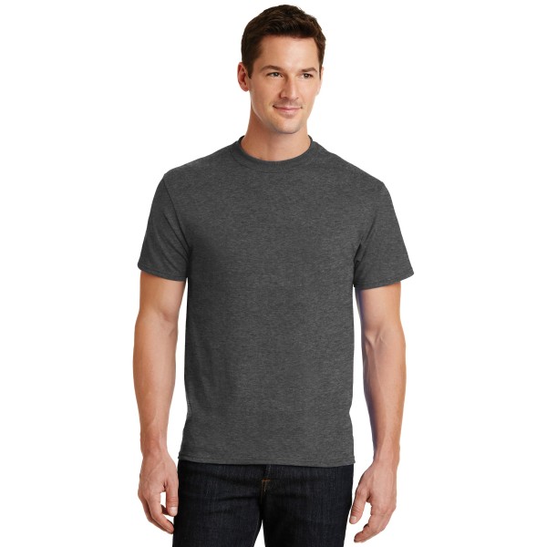 PC55 Port & Co Dark Heather Grey