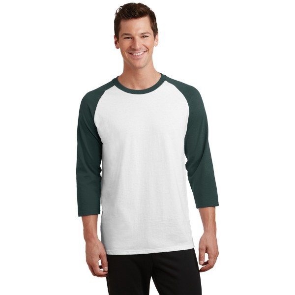 PC55RS Port & Co White/ Dark Green