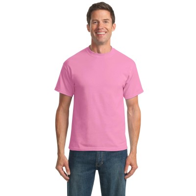 Port & Co PC55T Candy Pink