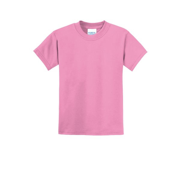 PC55Y Port & Co Candy Pink