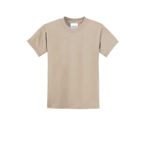 PC55Y Port & Co Desert Sand