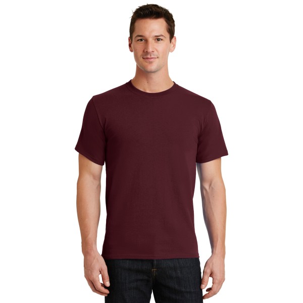 PC61 Port & Co Athletic Maroon