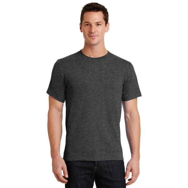 PC61 Port & Co Dark Heather Grey