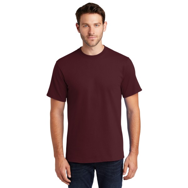 PC61T Port & Co Athletic Maroon