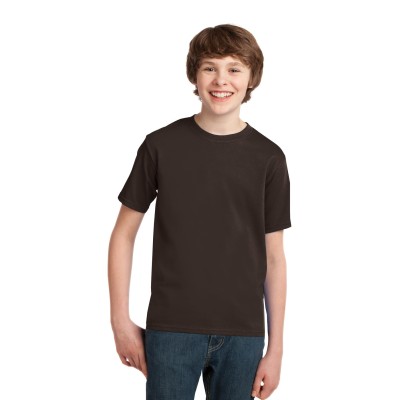 Port & Co PC61Y Dark Chocolate Brown
