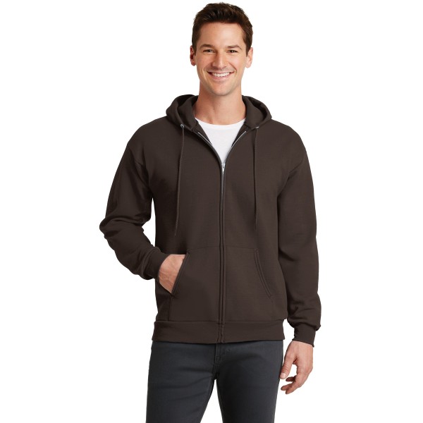 PC78ZH Port & Co Dark Chocolate Brown