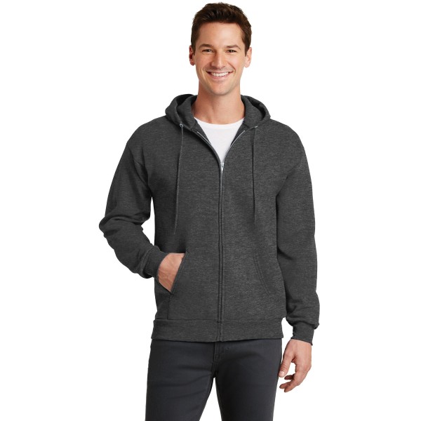 PC78ZH Port & Co Dark Heather Grey