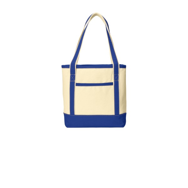 BG412 Port Authority Natural/ True Royal
