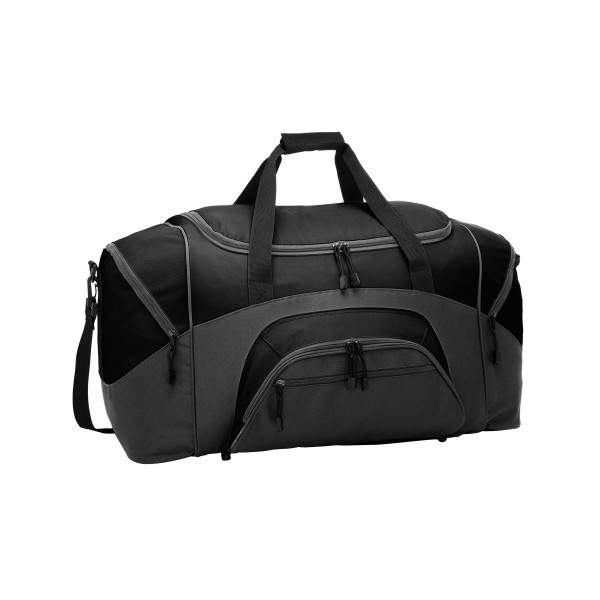 BG99 Port Authority Heather Grey/ Black