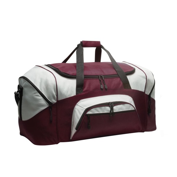 BG99 Port Authority Maroon/ Grey