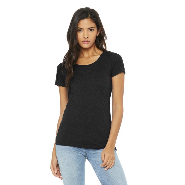 BC8413 Bella + Canvas Black Heather Triblend