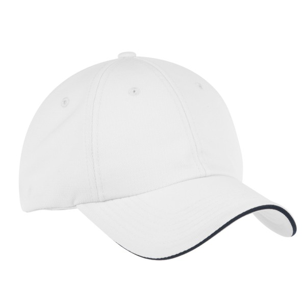 C838 Port Authority White/ Classic Navy
