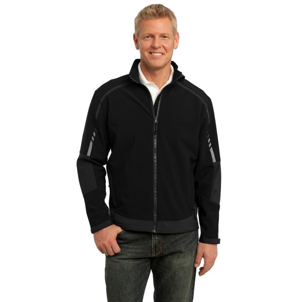 J307 Port Authority Black/ Deep Grey