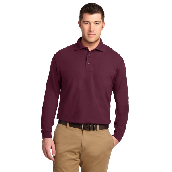 K500LS Port Authority Burgundy