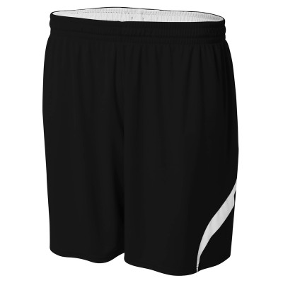 A4 NB5389 6" Youth Double Double Rweversible Short