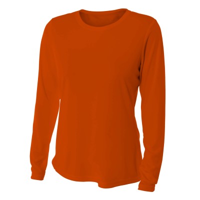 A4 NW3002 Women's Long Sleeve Cooling Performance Crew