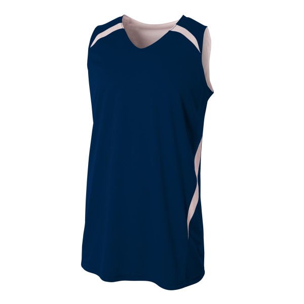 N2372 A4 NAVY/WHITE