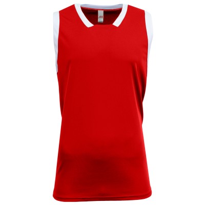 A4 N2505 SCARLET/WHITE