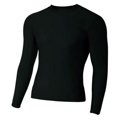 A4 N3133 Men's Long Sleeve Compression Crew