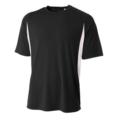 A4 N3181 Men's Cooling Performance Color Block Tee