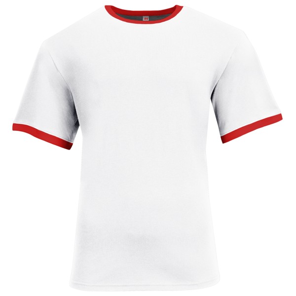 N3518 A4 WHITE SCARLET