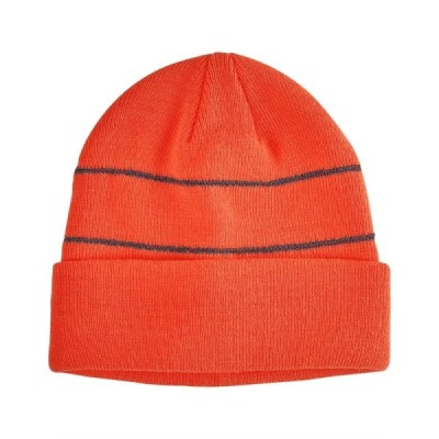 Big Accessories BA535 Reflective Cuffed Beanie