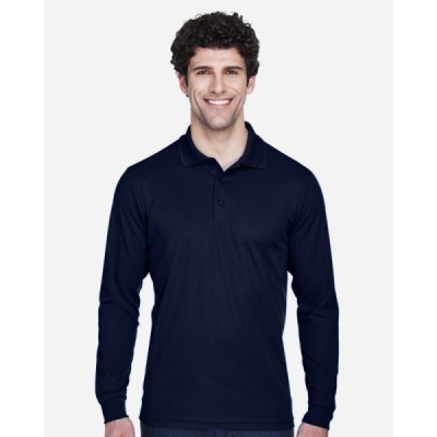 CORE365 88192T Tall Pinnacle Performance Long Sleeve Pique Polo