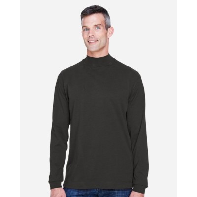 Devon & Jones D420 Sueded Jersey Mock Neck T-Shirt