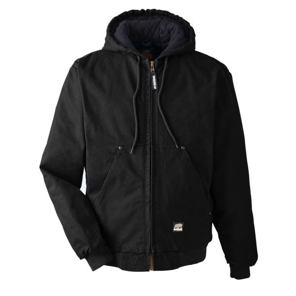 HJ375 Berne Apparel Black