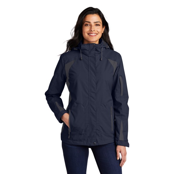 L304 Port Authority True Navy/ Iron Grey