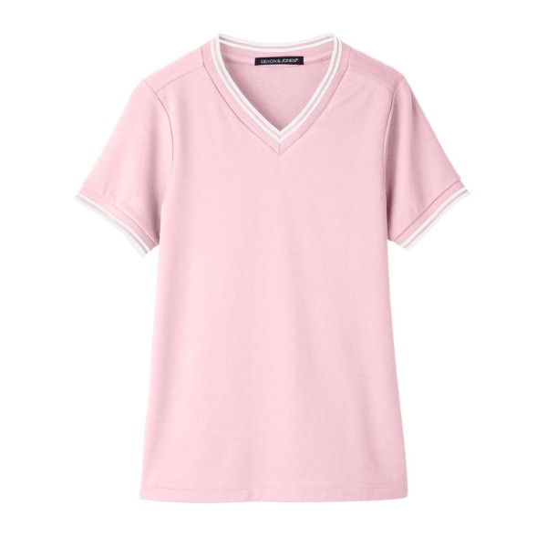 DG20CW Devon & Jones Pink/ White