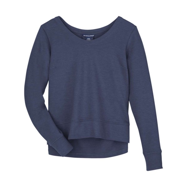 DG482W Devon & Jones Navy Melange