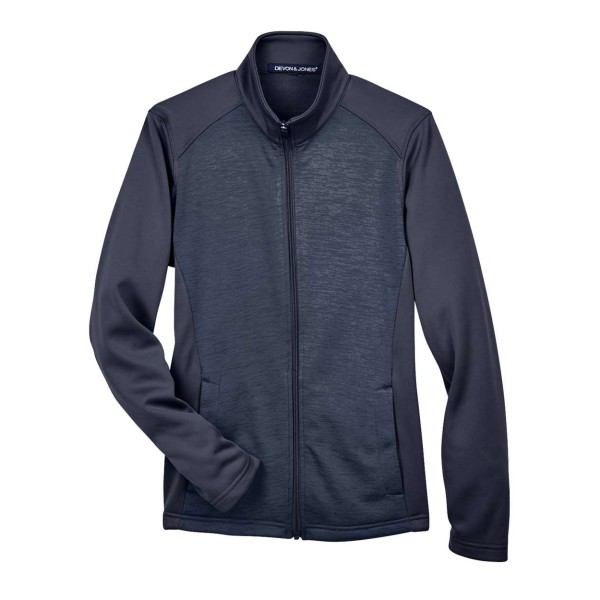 DG796W Devon & Jones Navy/ Navy Heather
