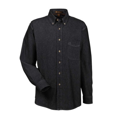 Harriton M550T Washed Black