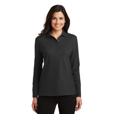Port Authority L500LS Women's Silk Touch Long Sleeve Polo