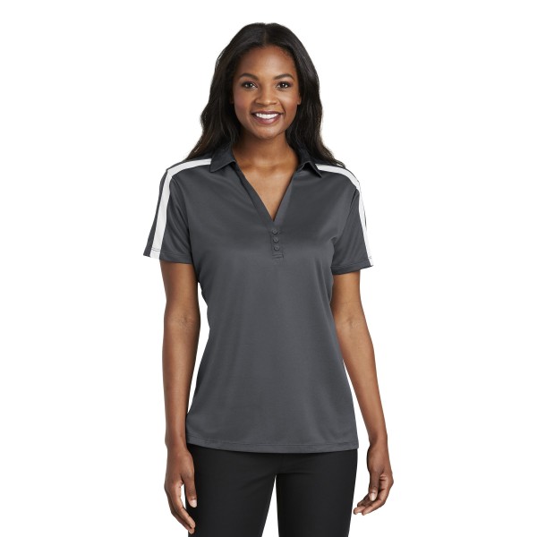 L547 Port Authority Steel Grey/ White