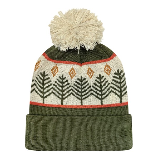 GRNDSR LOCALE Rustic Trees/ Olive Green
