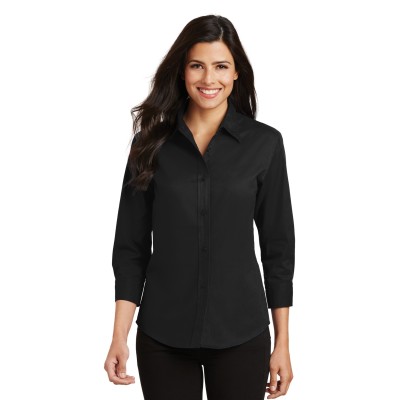 Port Authority L612 Women's 3/4-Sleeve Easy Care Shirt