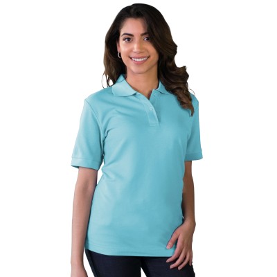 Blue Generation BG6500 Women's Soft Touch Short-Sleeve Pique Polo