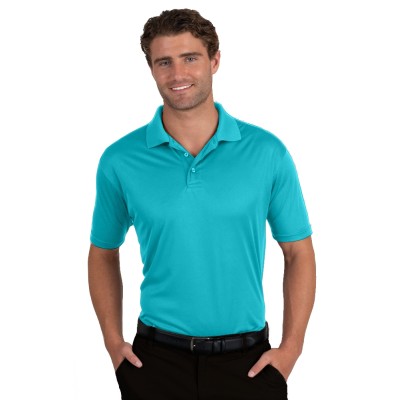 Blue Generation BG7300 Men's Titan Value Wicking Short-Sleeve Polo