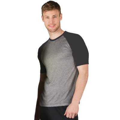 Blue Generation BG7305 Unisex Adult S/S Crew Neck Baseball Tee