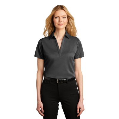 Port Authority LK542 Women's Heathered Silk Touch Performance Polo